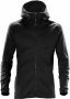 Reflex hooded jacket (H) Sort