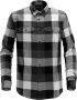 Logan Shirt (H) Sort-grå